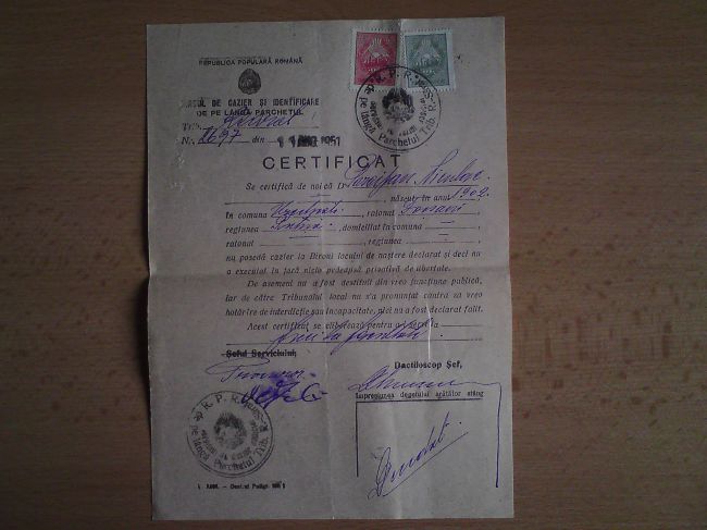 cazier judiciar 1951.JPG