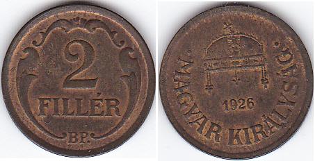 Ungaria - 1926 - 2 filler.jpg