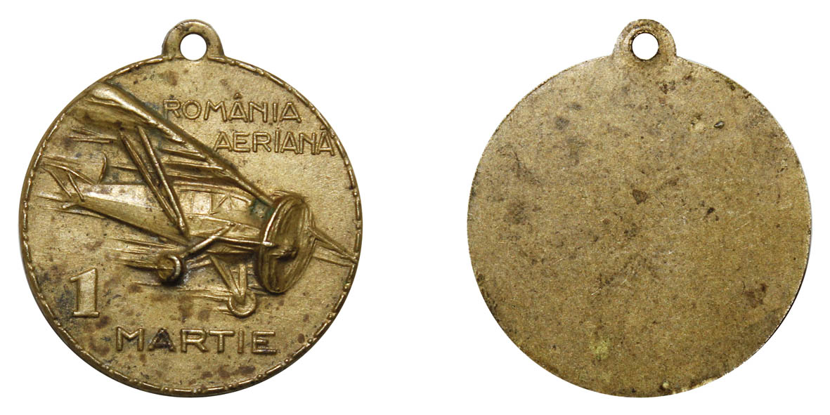 1931 Martisor Romania Aeriana 3,08 gr, 20 x 22mm .jpg