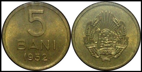 5 bani 1952