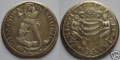Taler Sigismund Bathory 1591 - posibil fals