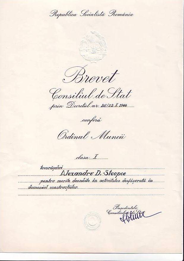 Brev. Ord. Muncii, Kl.I.JPG