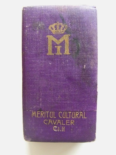 Cutie Ord Meritul cultural cav. cl.II.jpg