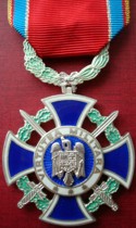 Dupa 1989- Ordinul &amp;quot;Virtutea Militara&amp;quot; in grad de cavaler cu insemn de razboi